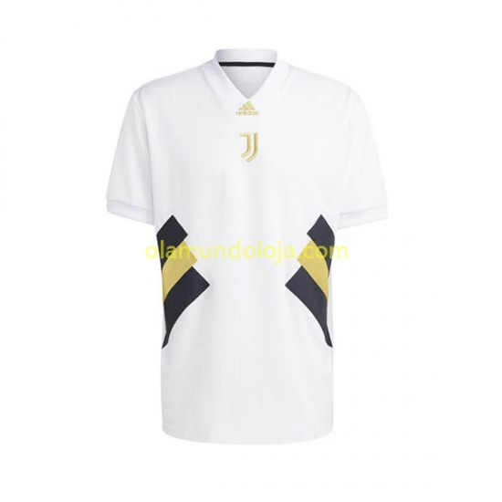 Camisola Juventus Icon Retro Homem Equipamento Primeiro 2022-2023 Manga Curta